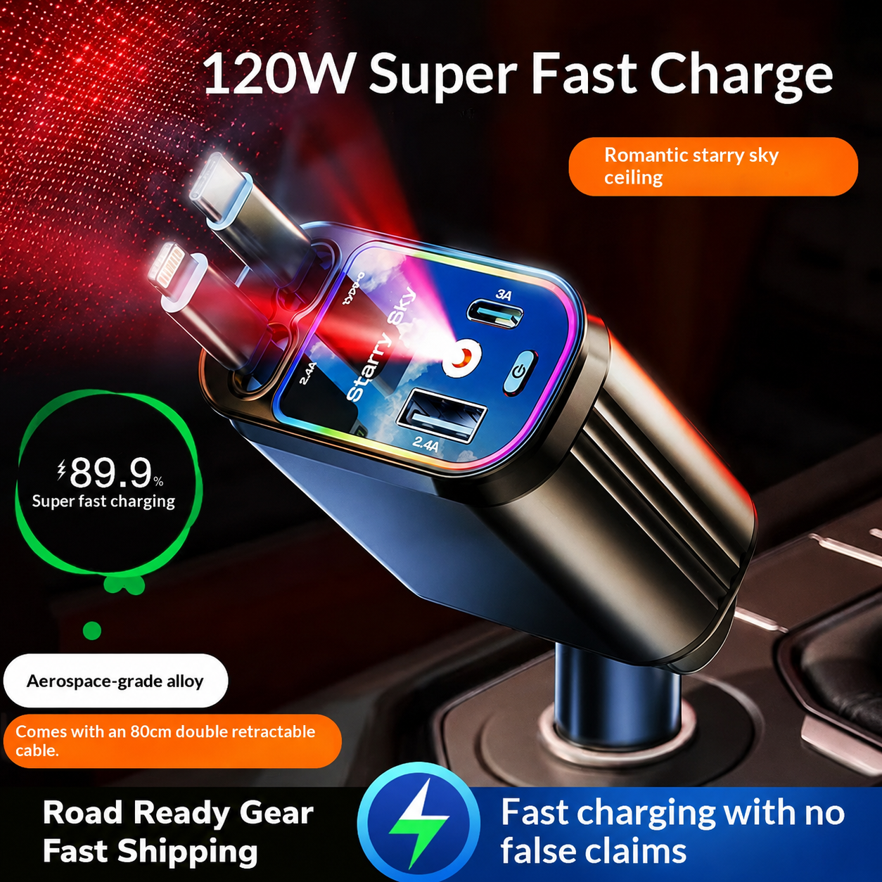 Road Ready NightDrive Charger